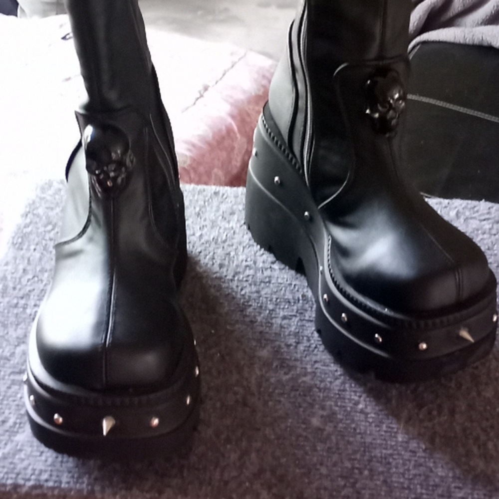 Demonia add satan boots - Picture 2 of 8